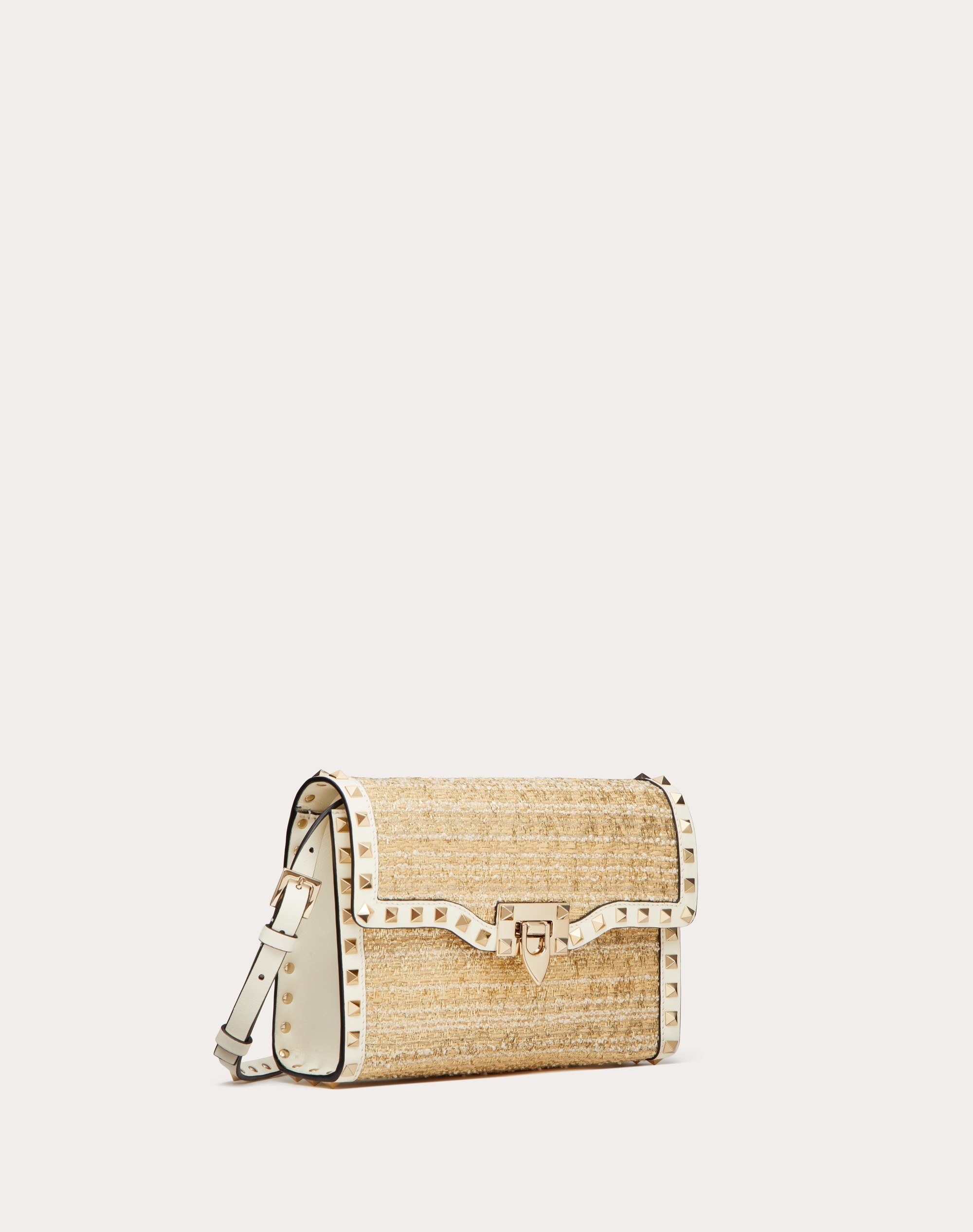 Small Rockstud Leather Shoulder Bag