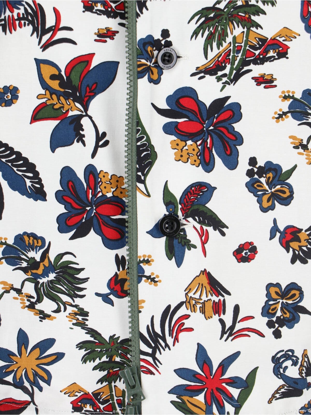 'CAR RACE AND TROPICAL PRINT' SHIRT - 5