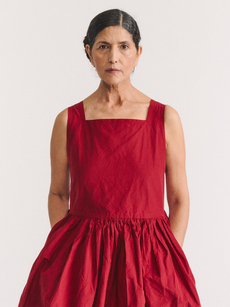 NINA DRESS - HEAVY TAFFETA - CUORE 5