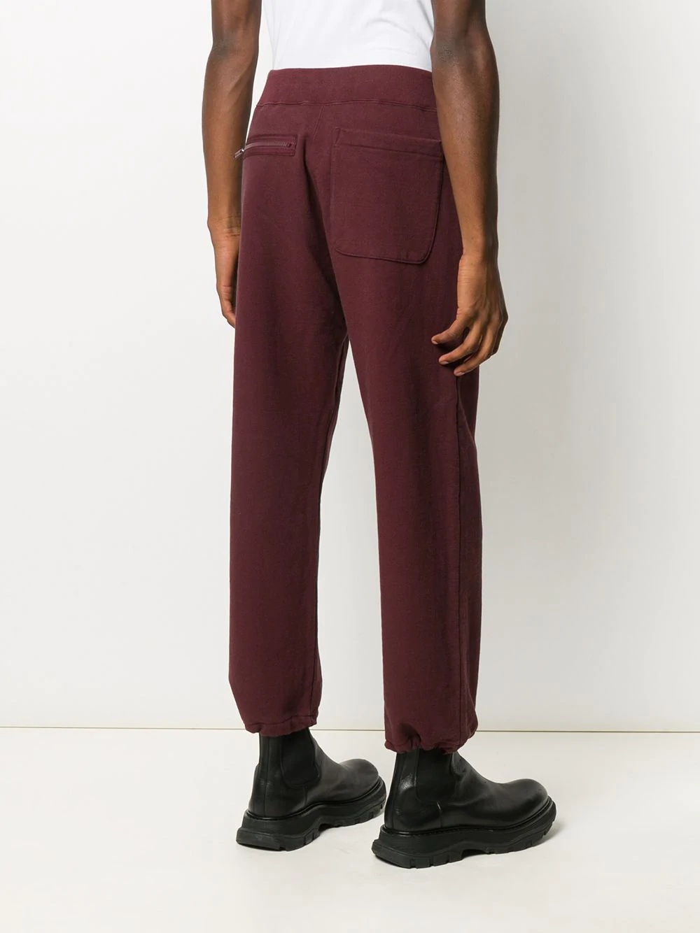 cropped cotton trousers - 4