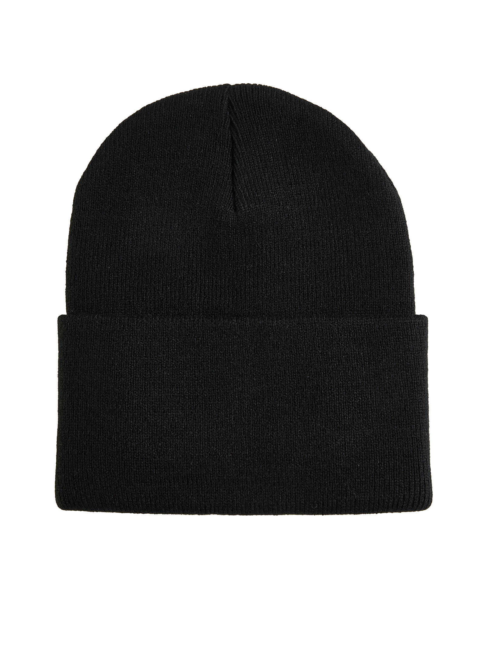 Logo-label knit beanie - 2