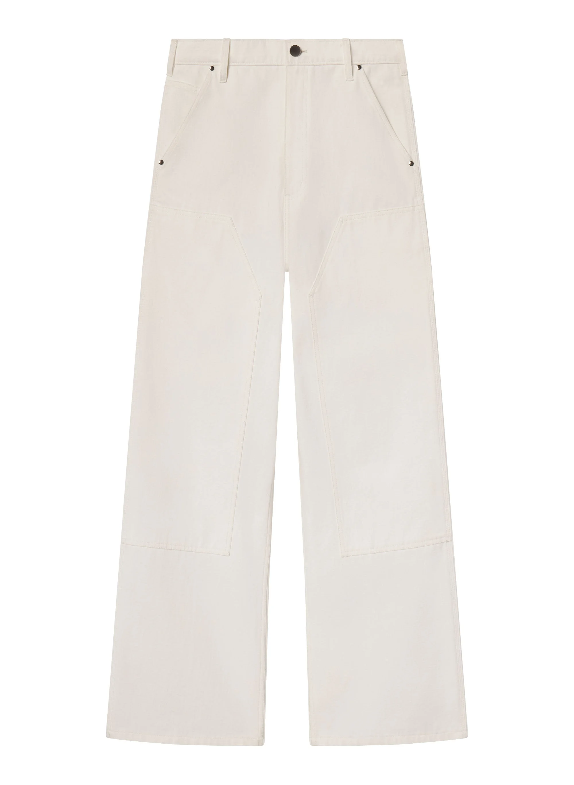 Rae Wide Leg Canvas Pant - 1