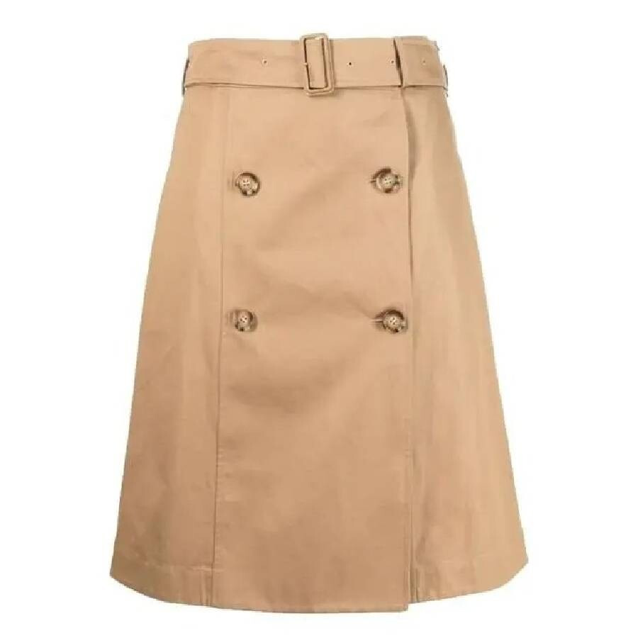 Burberry Belted Waist Midi Skirt - 5