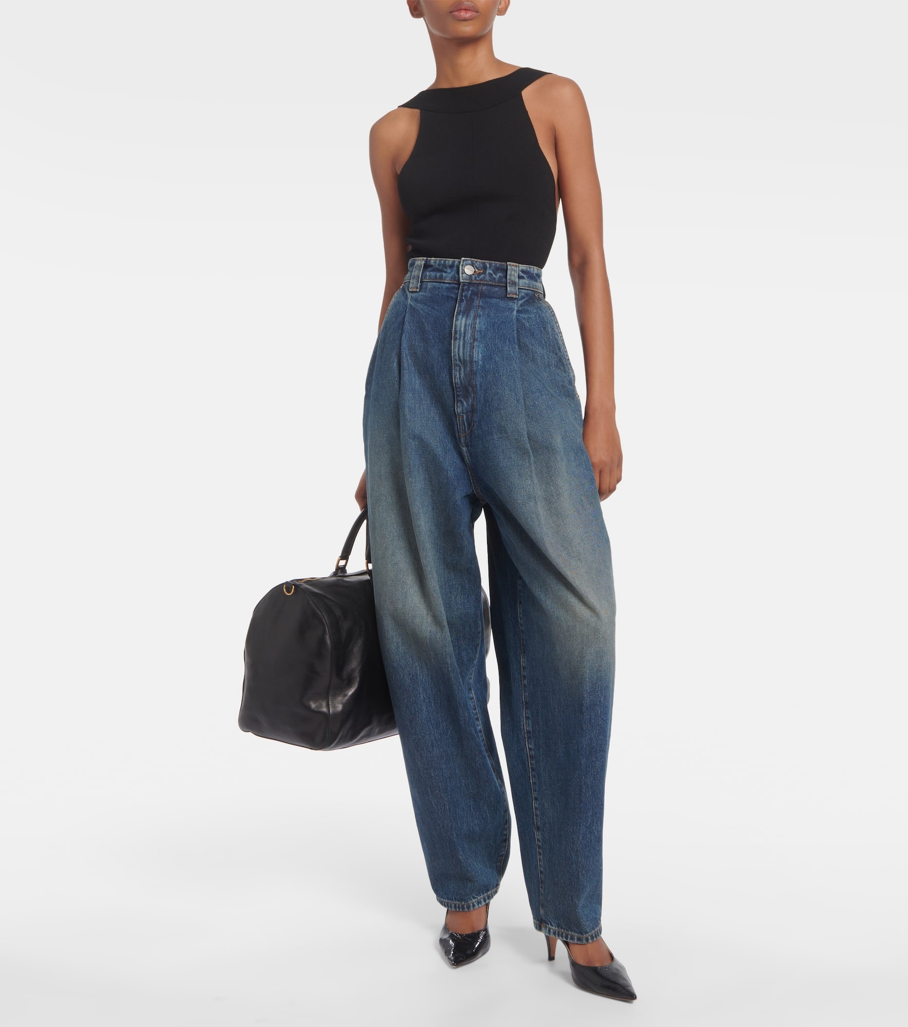 Ashford high-rise tapered jeans - 2