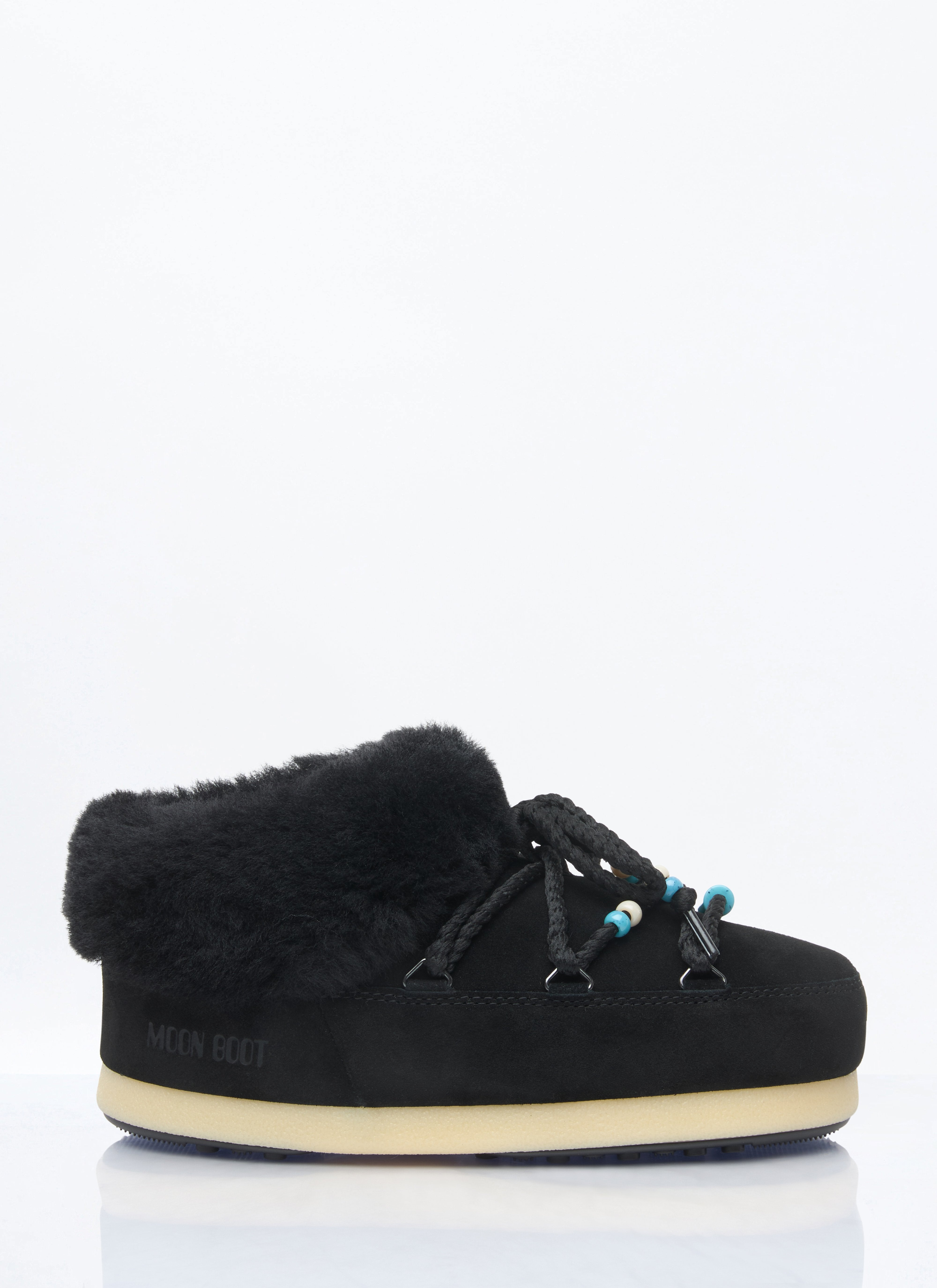 Moon Boot Women Beads Suede Mules - 1