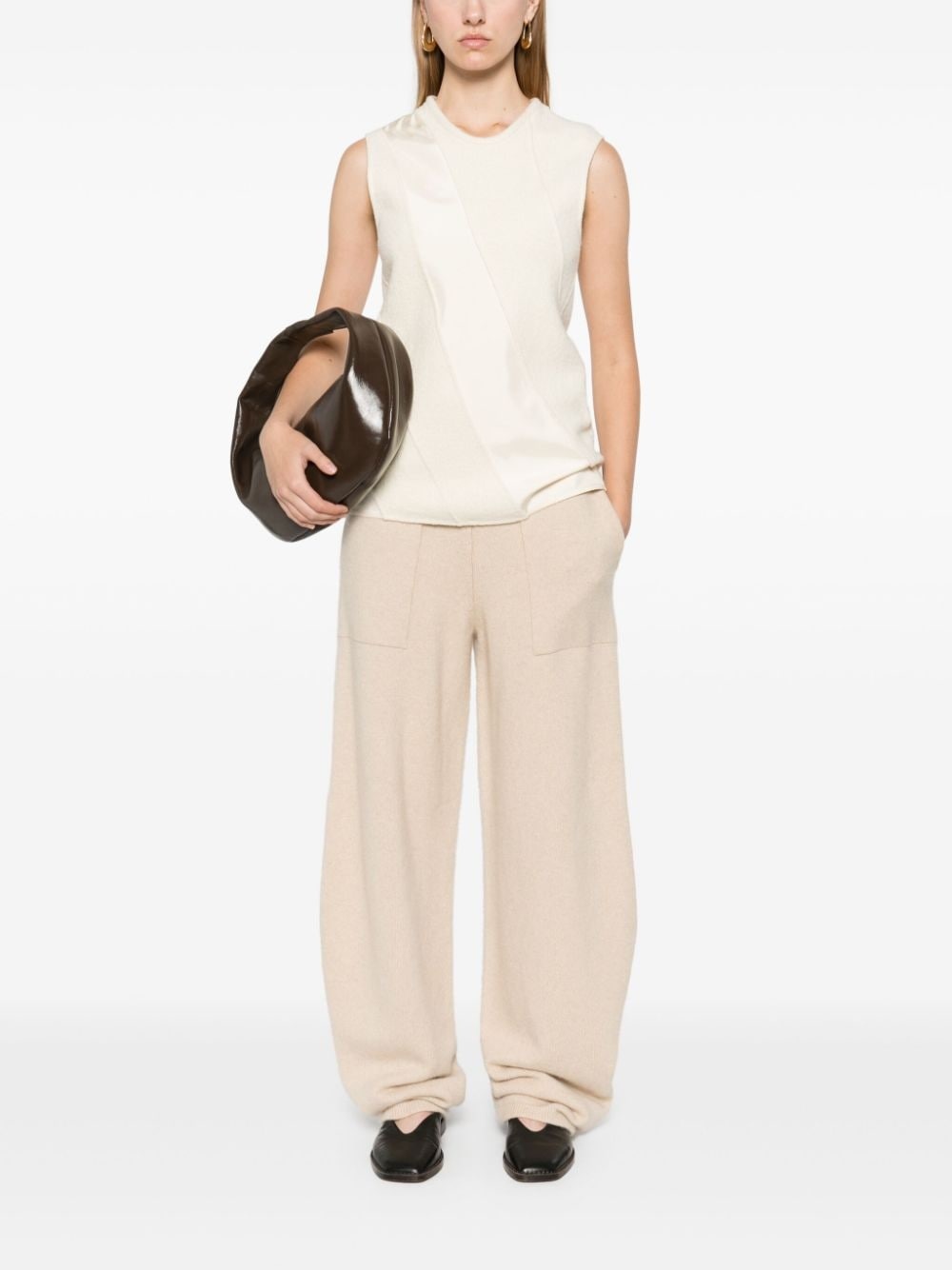 cashmere trousers - 2