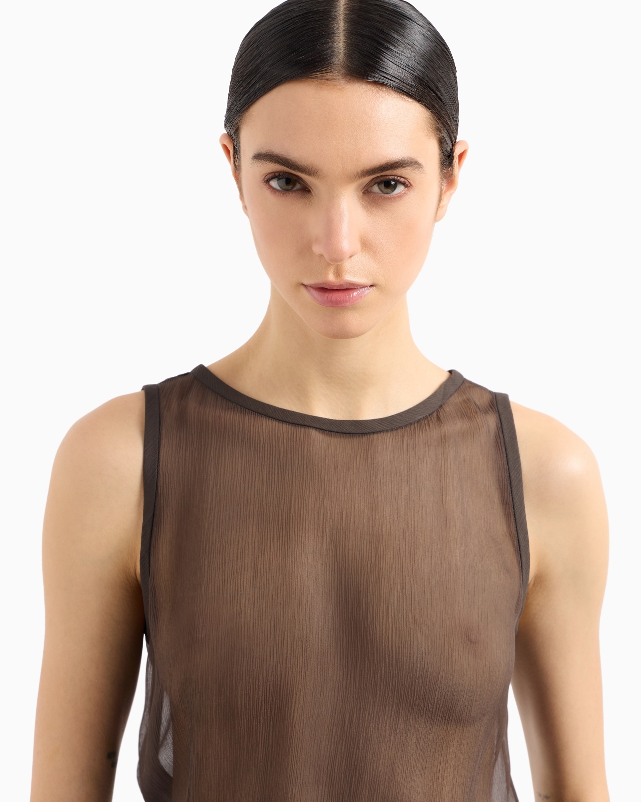 SILK CRÉPON LOOSE SHIRT - 6