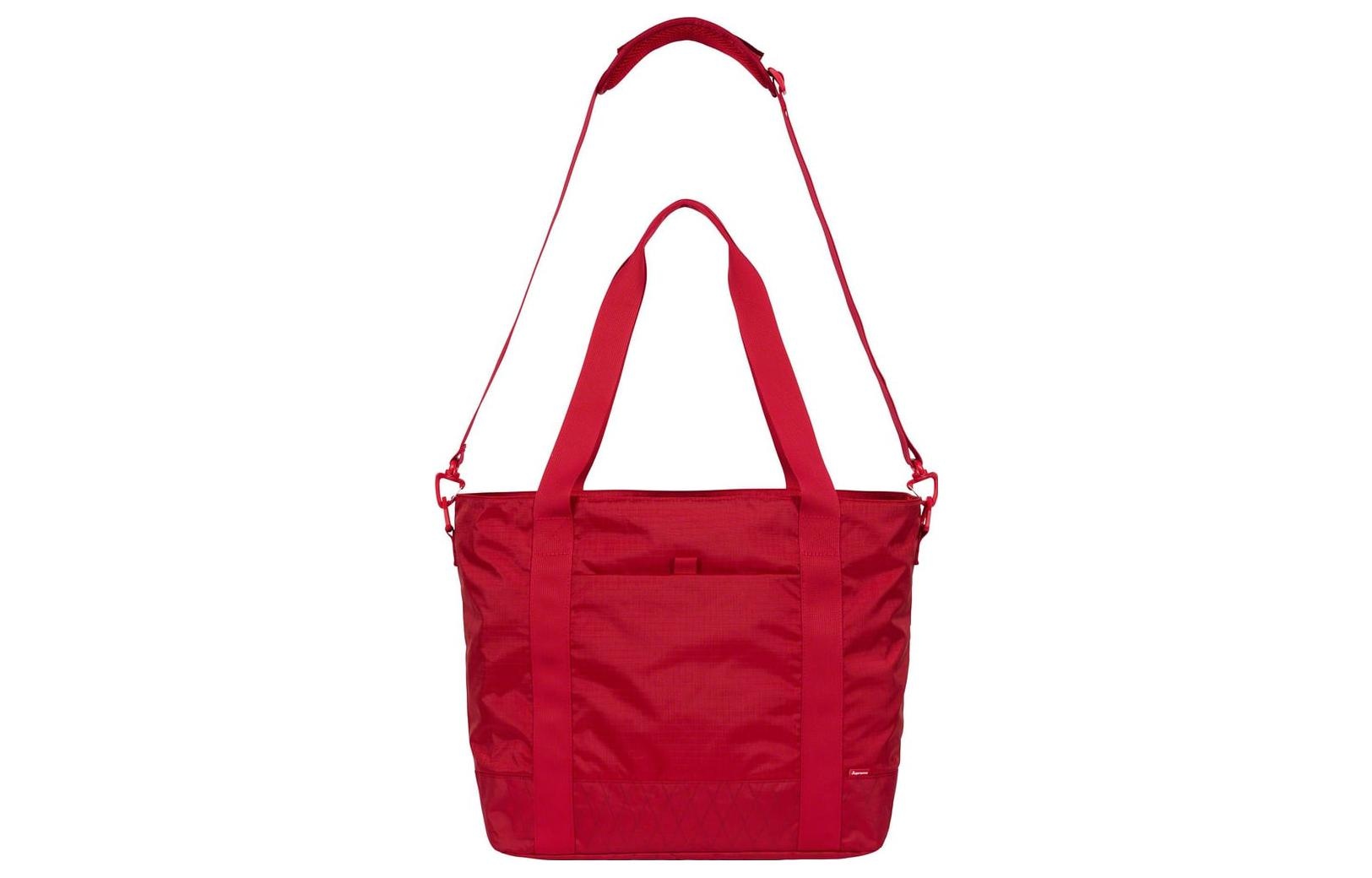 Supreme FW23 Week1 Tote Bag 'Red' SUP-FW23-0811 - 6