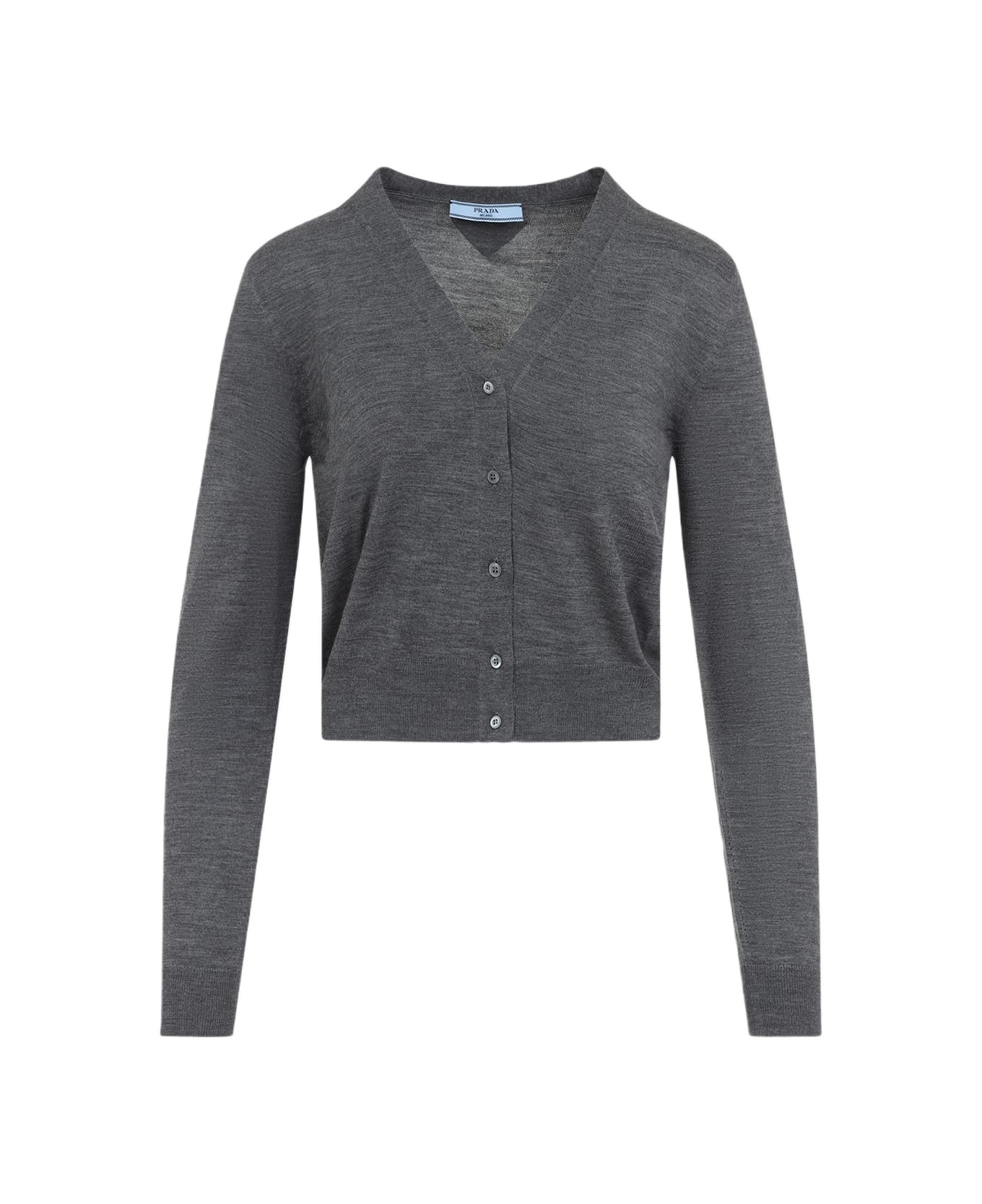 Virgin Wool Cardigan - 1