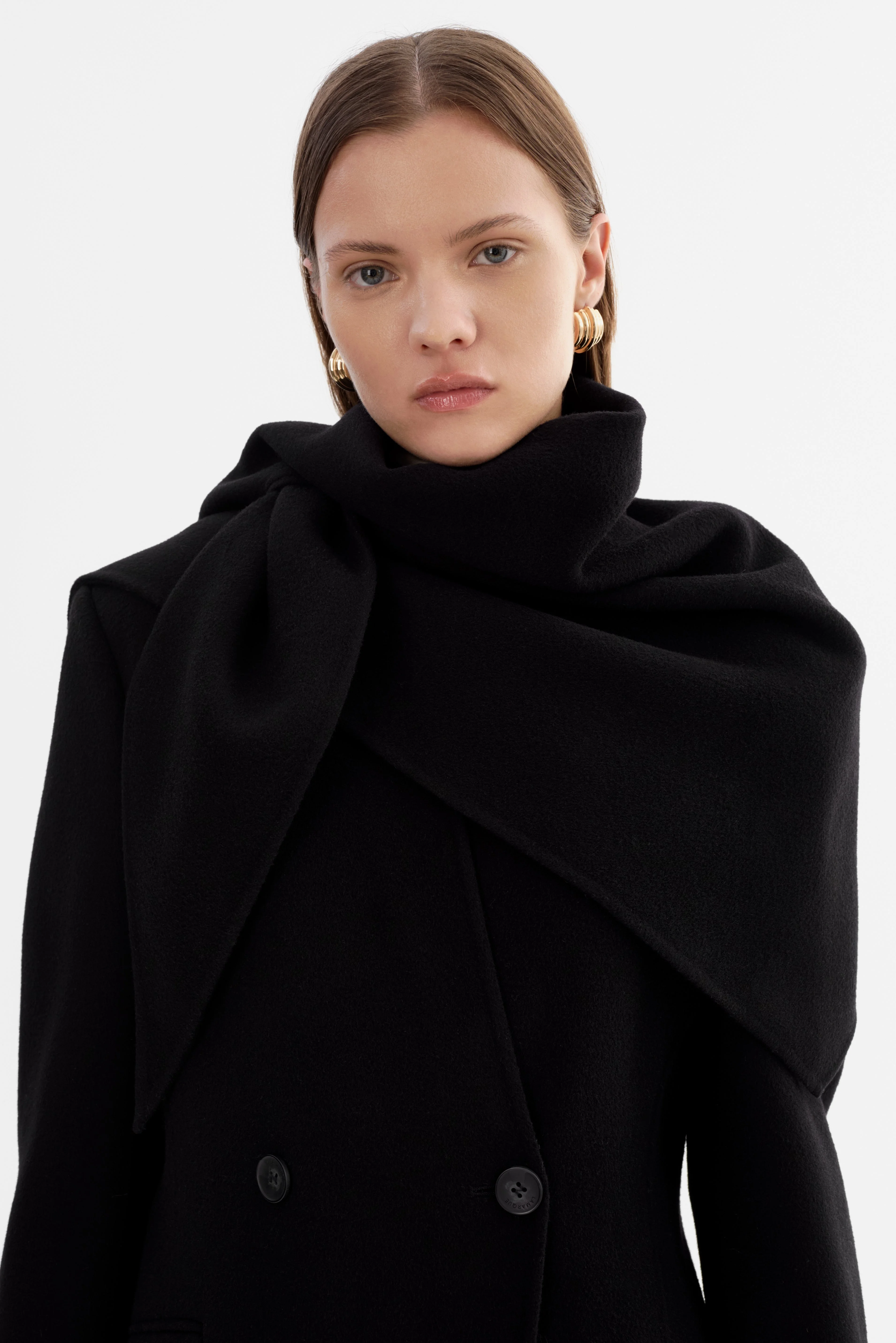 EMMA | Double Face Wool Scarf - 1