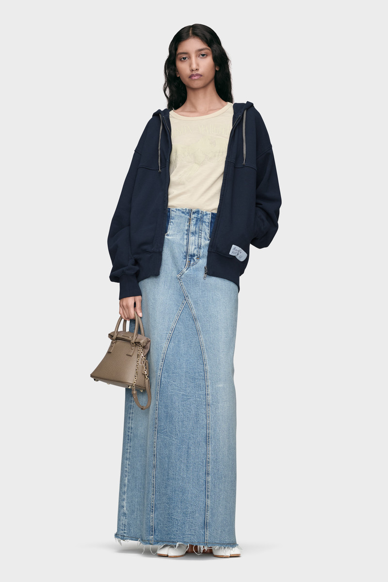 Cotton Zip Hooded Sweatshirt 7