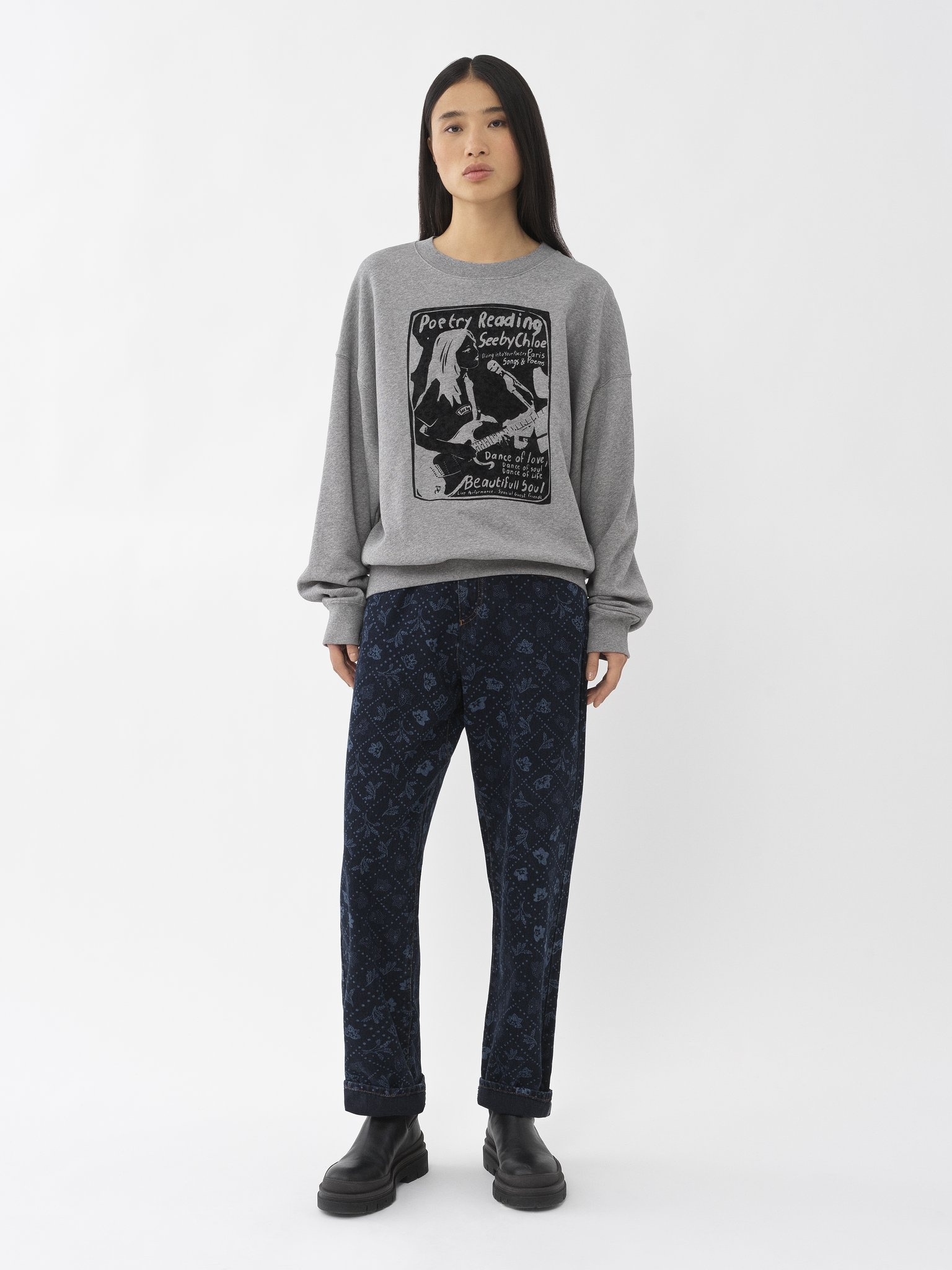 PRINTED SWEATSHIRT - 4