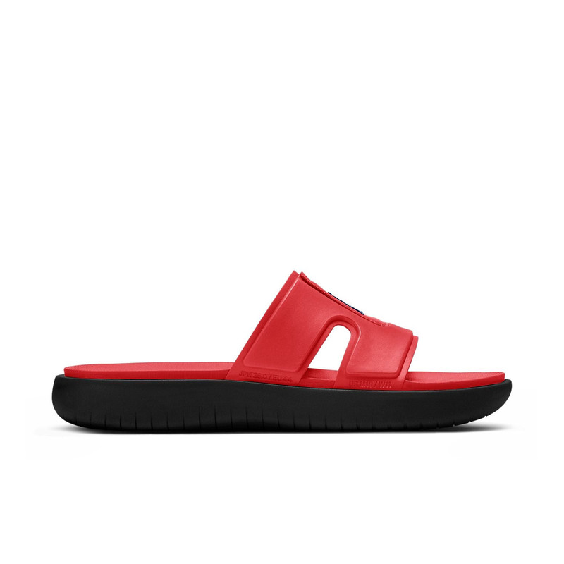 Jordan Air Jordan Hydro 8 Colorblock Casual Red Black Slippers 'Red Black' CD2803-604 outlook