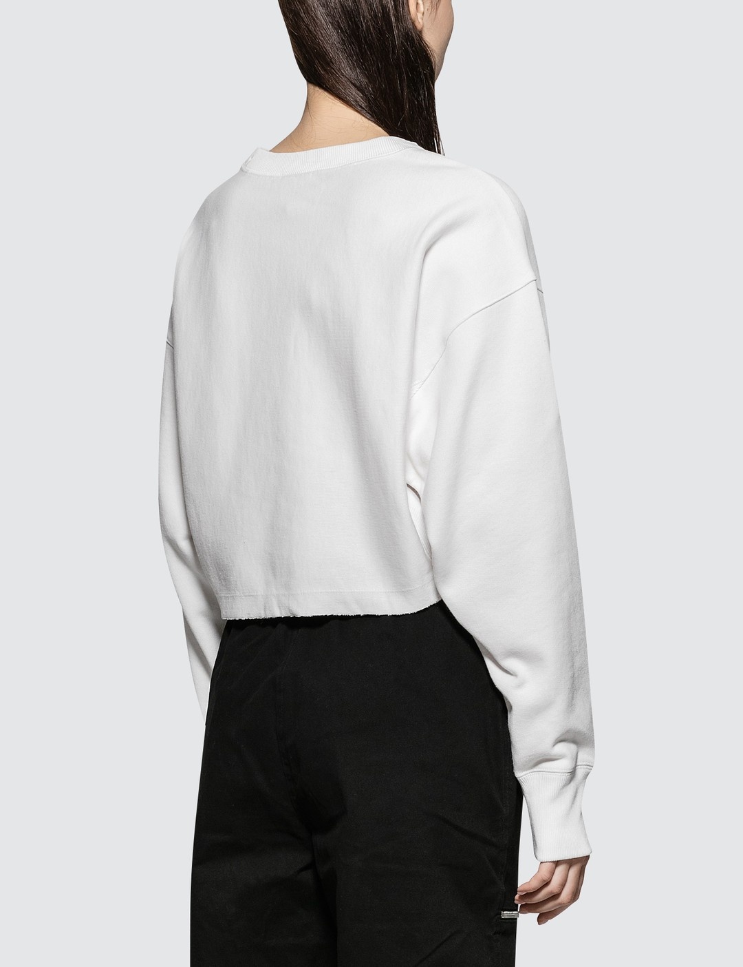 CROPPED CREWNECK SWEATSHIRT - 3