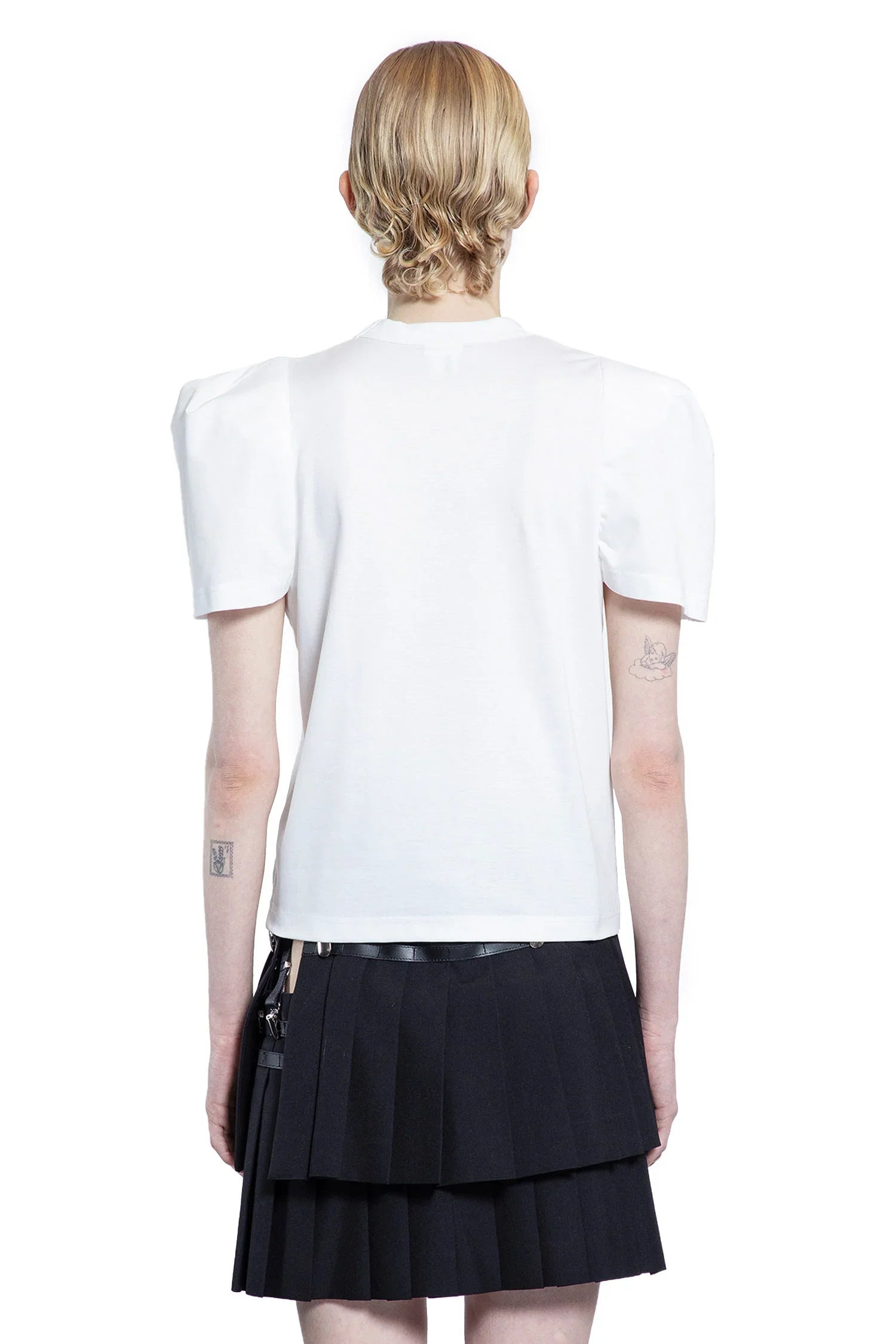 Puff-Sleeve-Cotton-Jersey-T-Shirt - 3