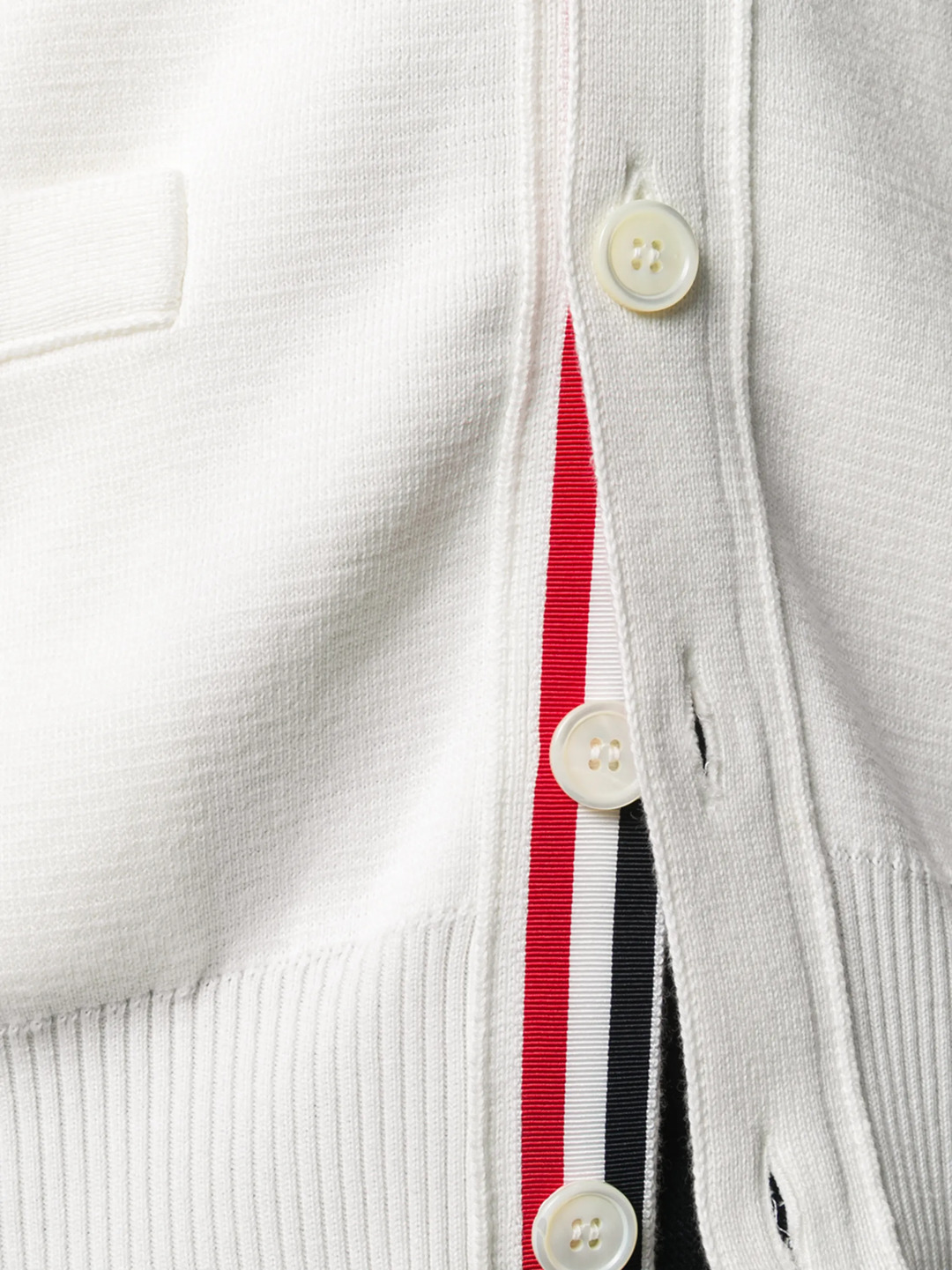 Milano Stitch V-Neck Cardigan - 5