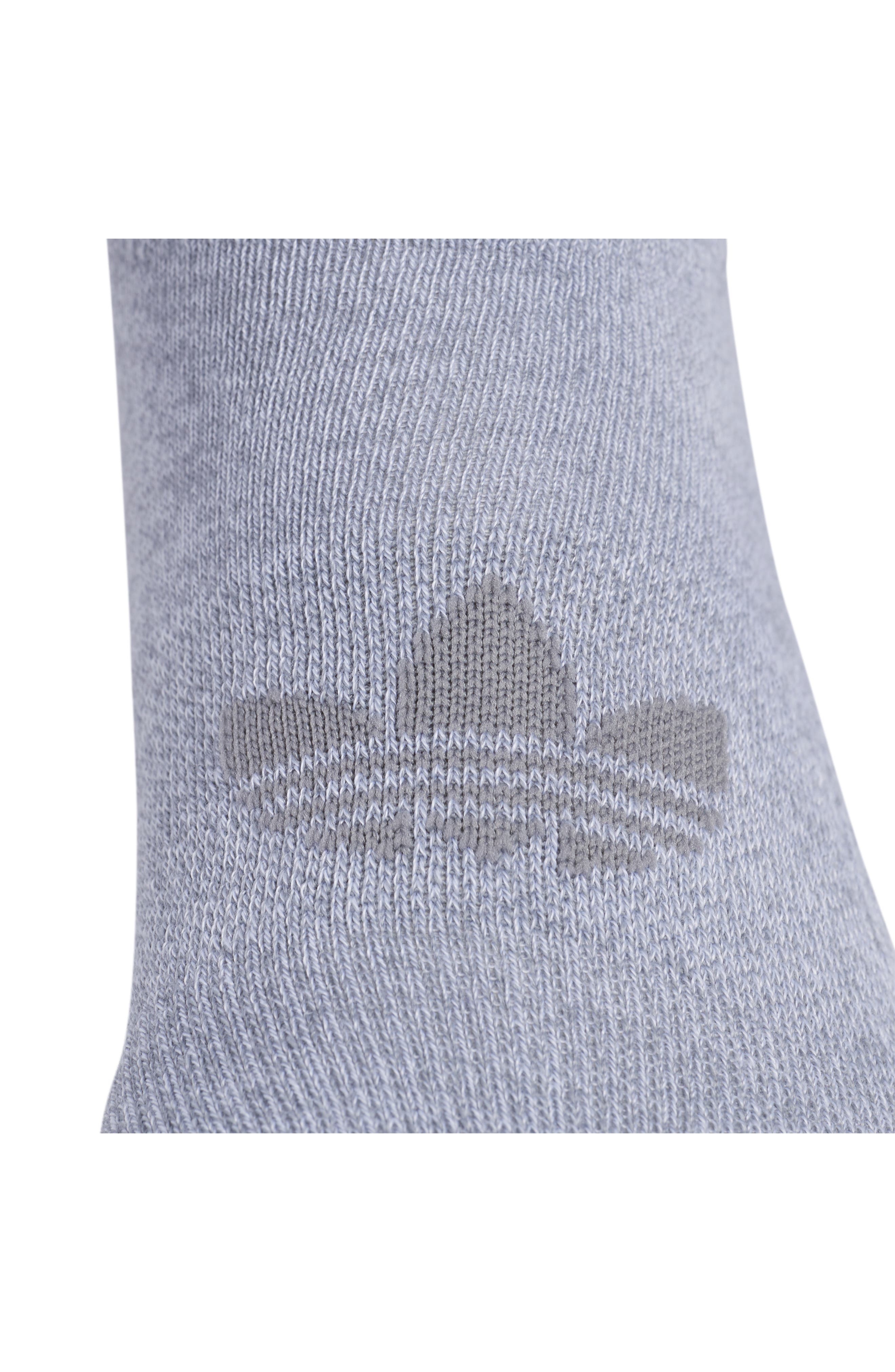 adidas Assorted 6-Pack Superlite No-Show Socks in Black/White/Grey at Nordstrom - 8