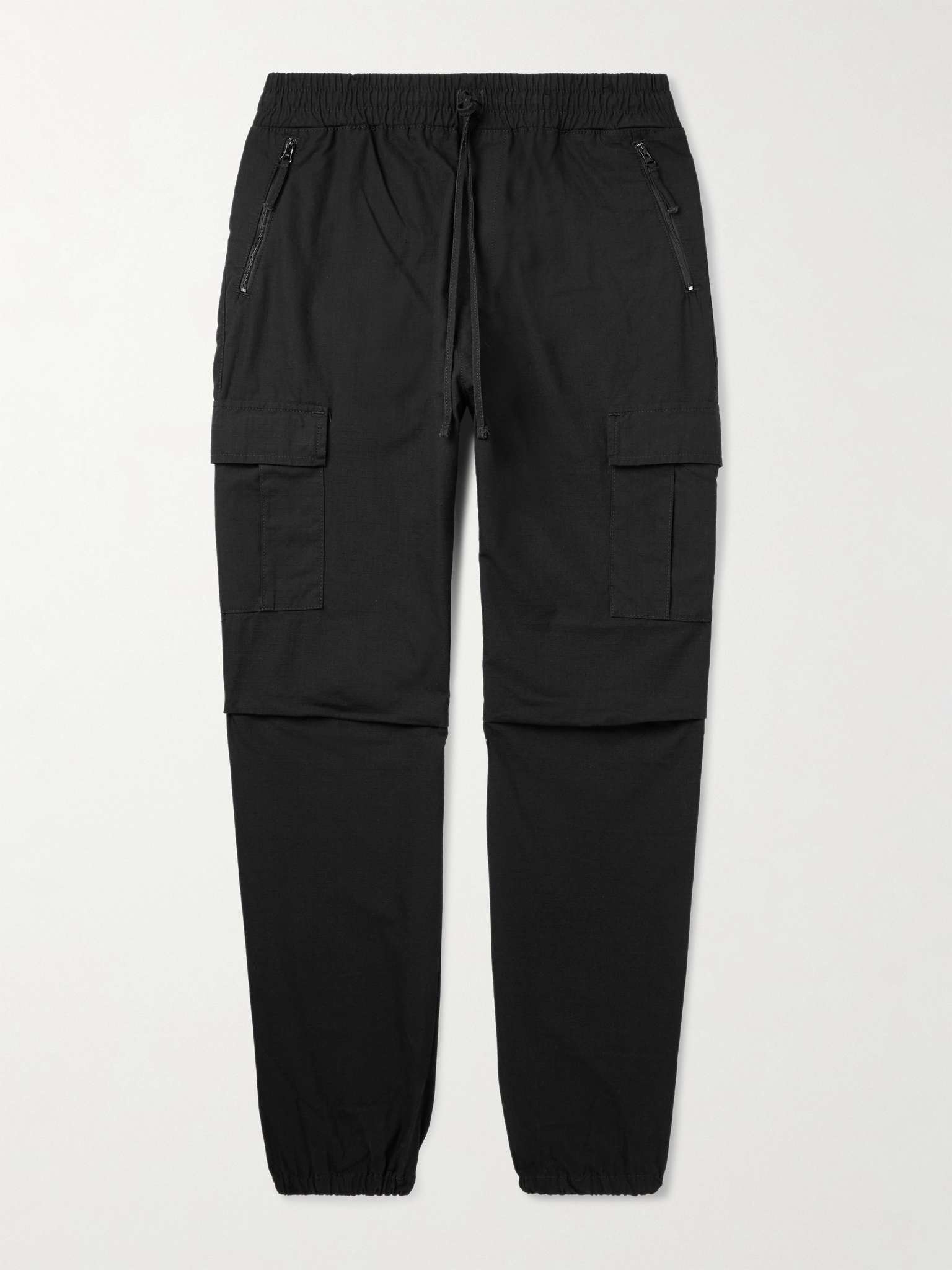 Straight-Leg Cotton-Ripstop Cargo Trousers - 1