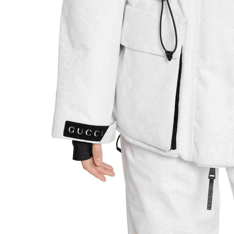 GG technical fabric jacquard jacket 6