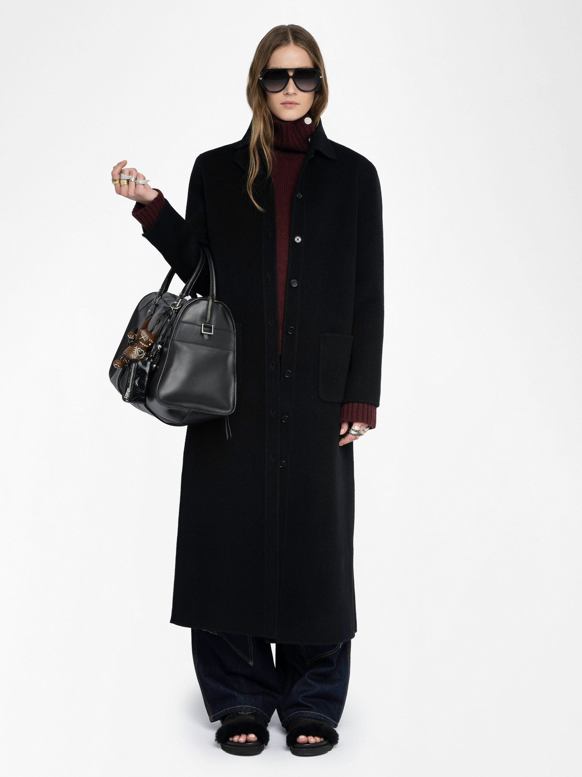 Micro Wool Coat - 2
