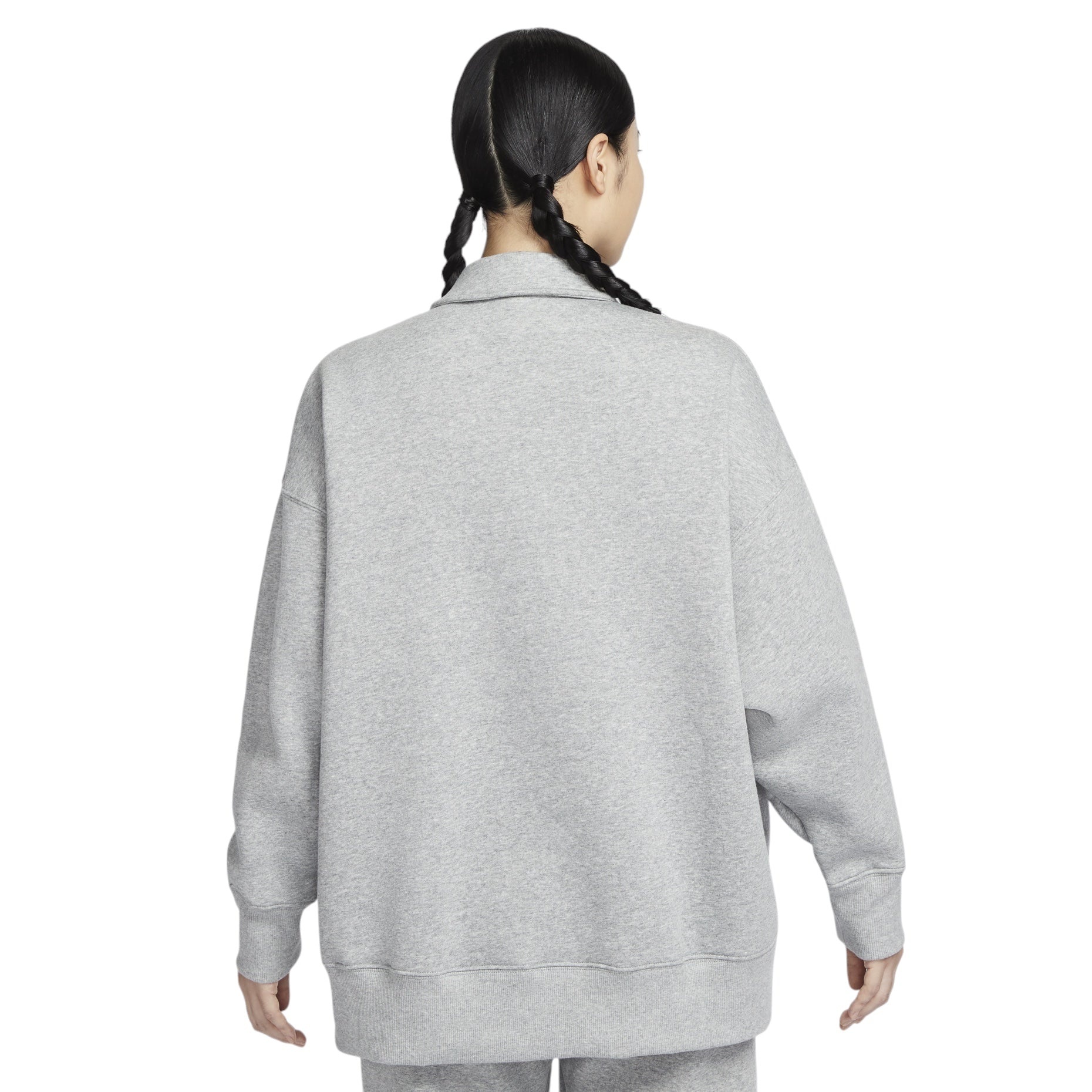 (WMNS) Nike Sportswear Phoenix Fleece 'Grey' FZ3208-063 - 2