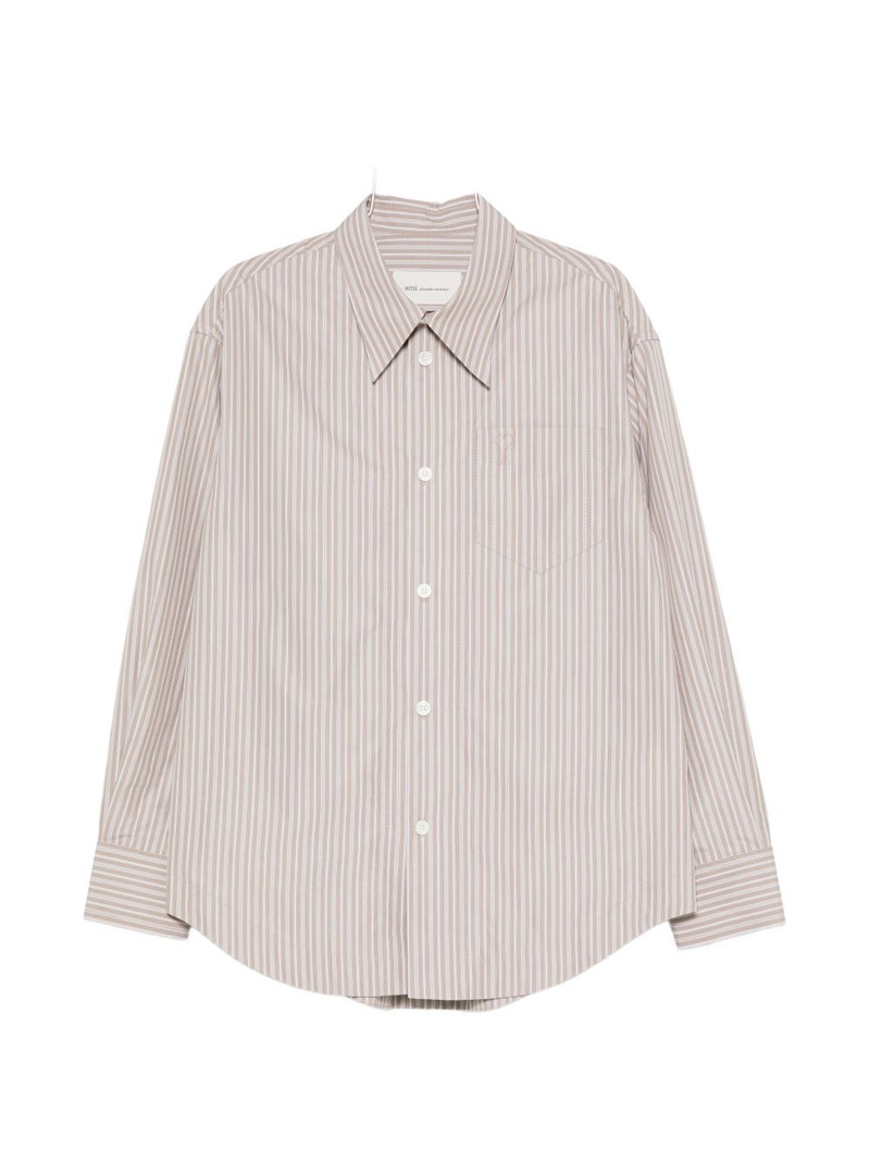 Ami de Coeur striped shirt 1
