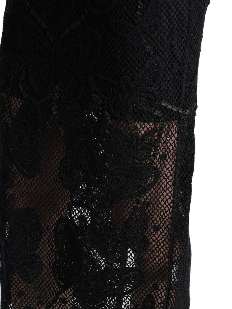 embellished lace midi dress 5
