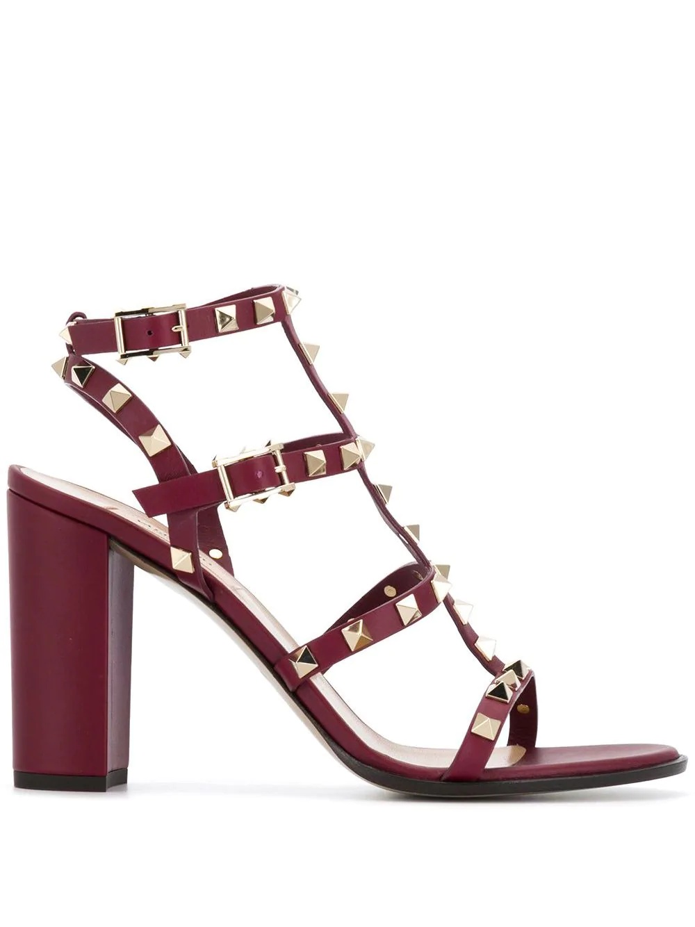 Rockstud high-heel sandals - 1