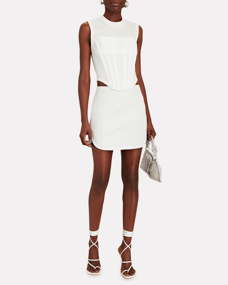 Dion Lee Corset Jersey Rib Knit Tank Top outlook