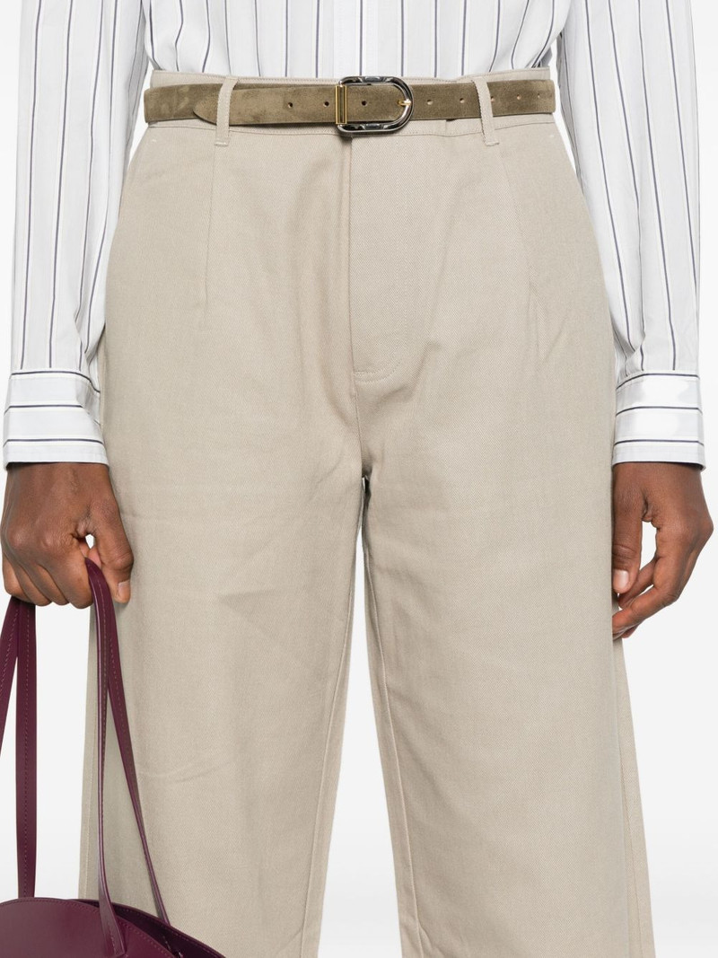 pleated-front trousers 5