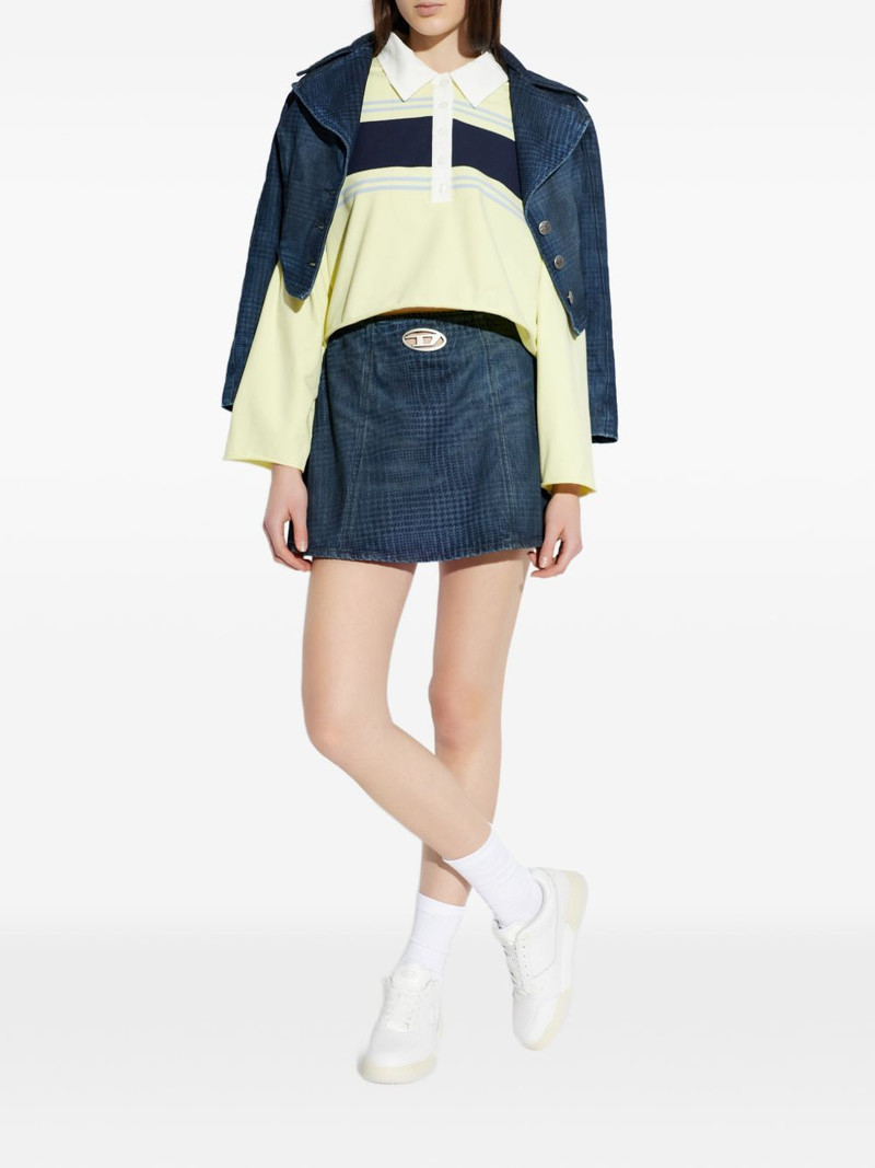 RE/DONE striped polo top outlook