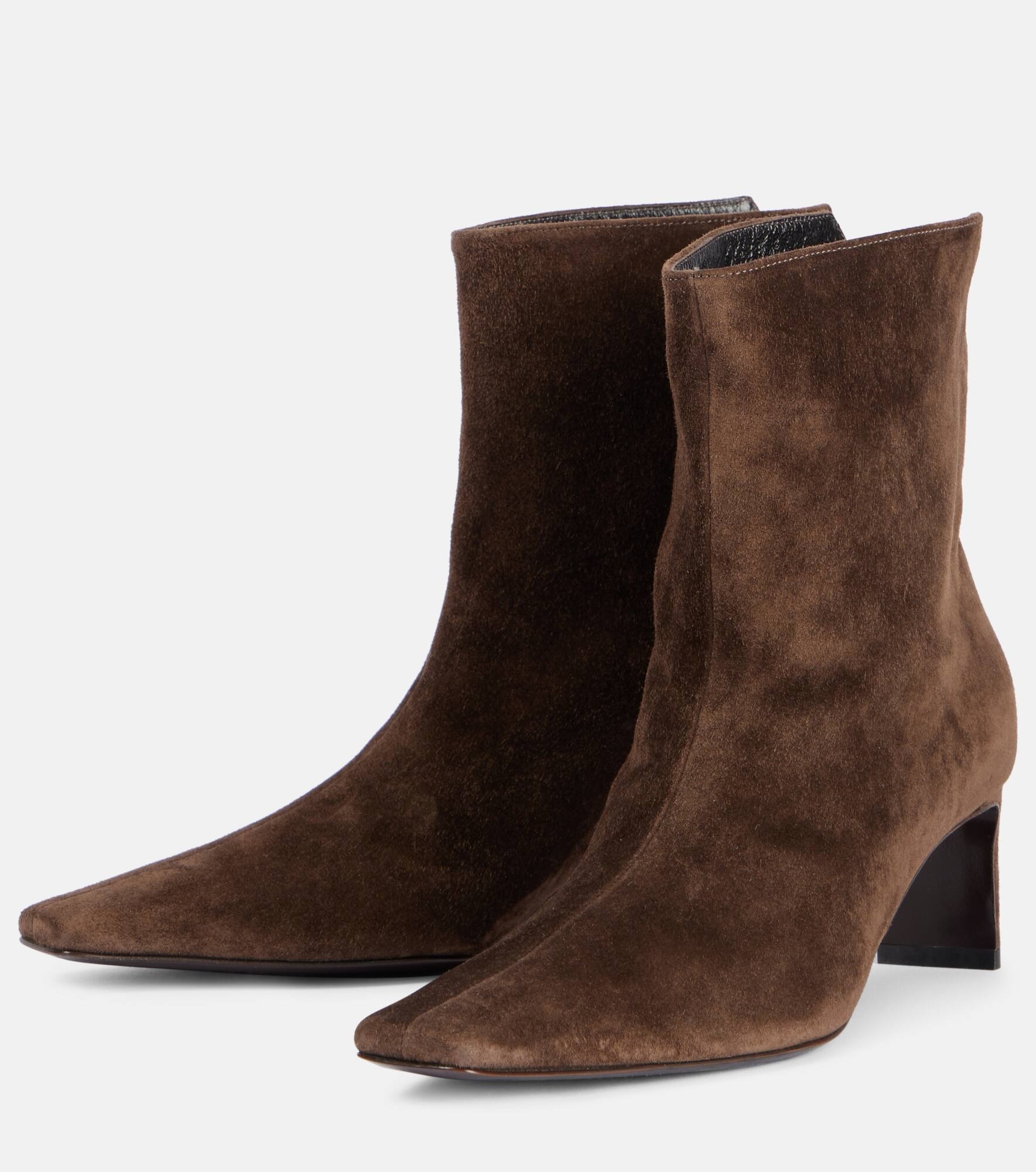 Ona 55 suede ankle boots - 4