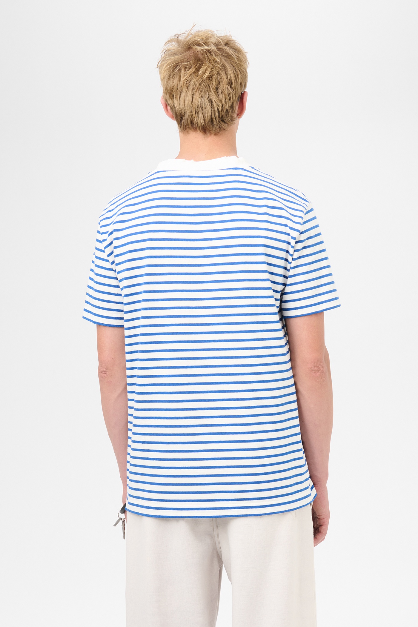 Bliss T-shirt Genova Stripe Rough Cotton - 6