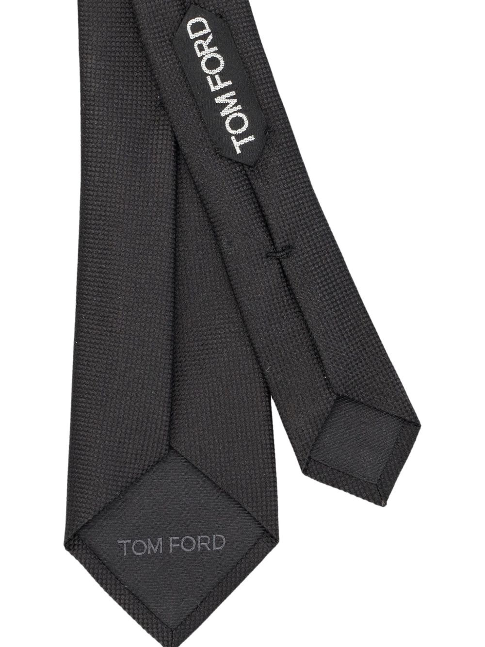textured silk tie - 2
