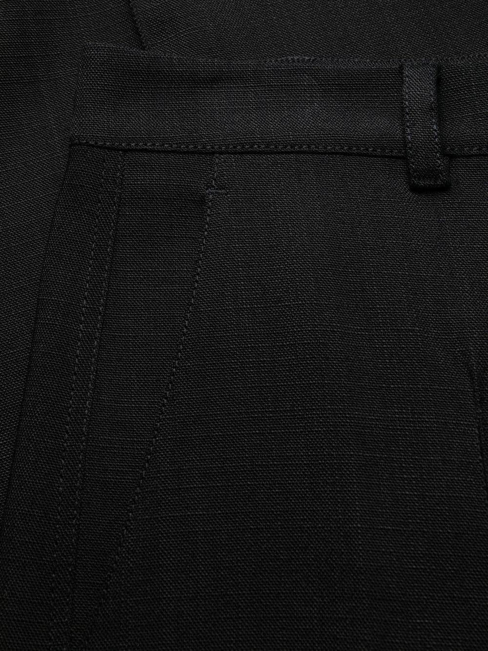 pleat-detail tailored trousers - 6
