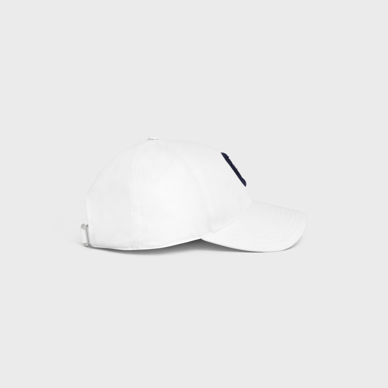 initial baseball cap in cotton 3