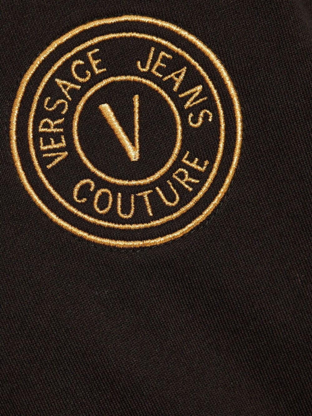 logo-embroidered hoodie - 5