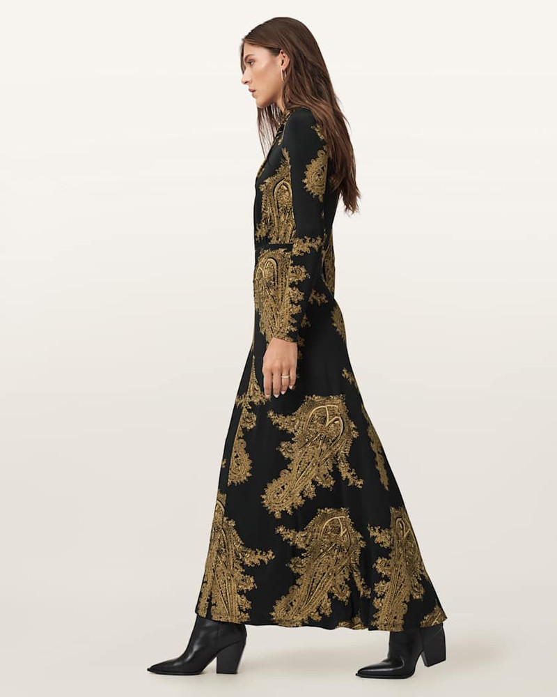 MINA A-LINE MAXI DRESS 4