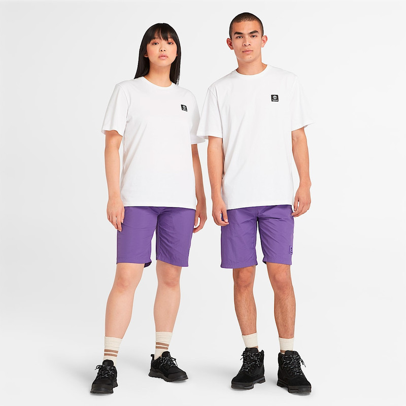 Timberland Short Sleeve Woven Badge T-Shirt outlook