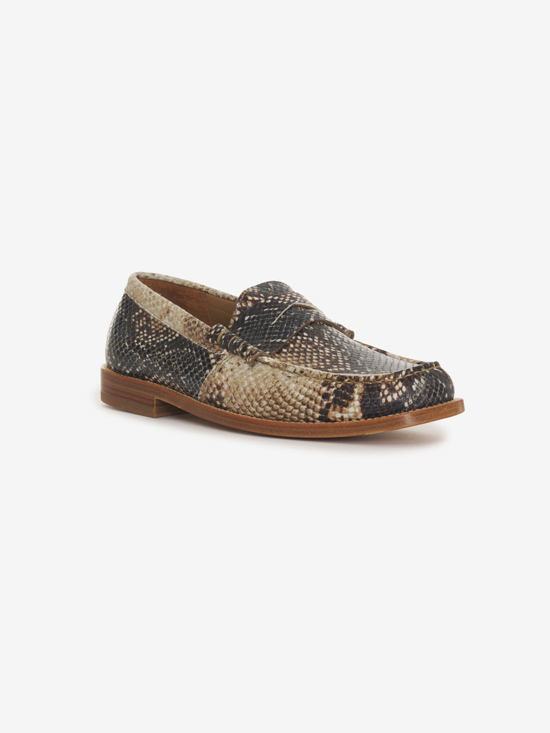 Rhude SNAKESKIN SLIP ON LOAFER outlook