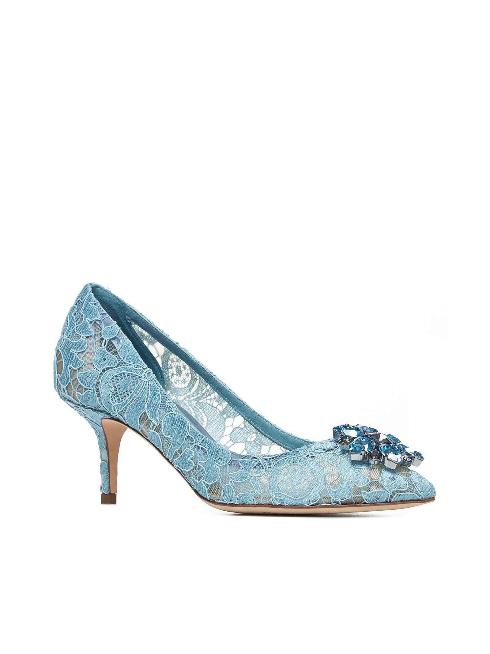 Dolce & Gabbana Women Rainbow Lace Décolleté With Broche - 2
