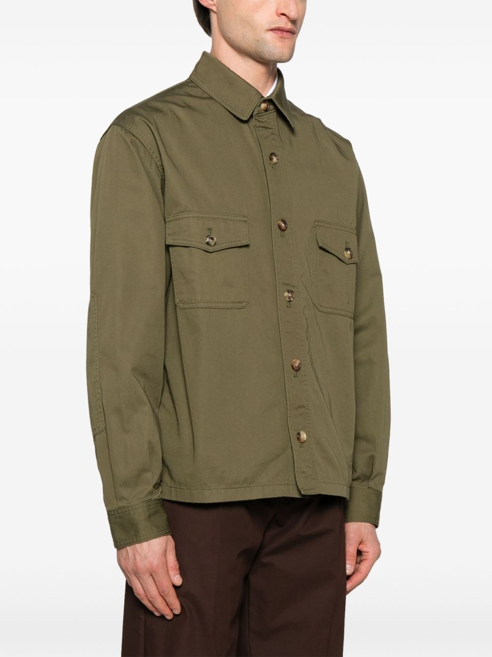cotton shirt jacket - 3