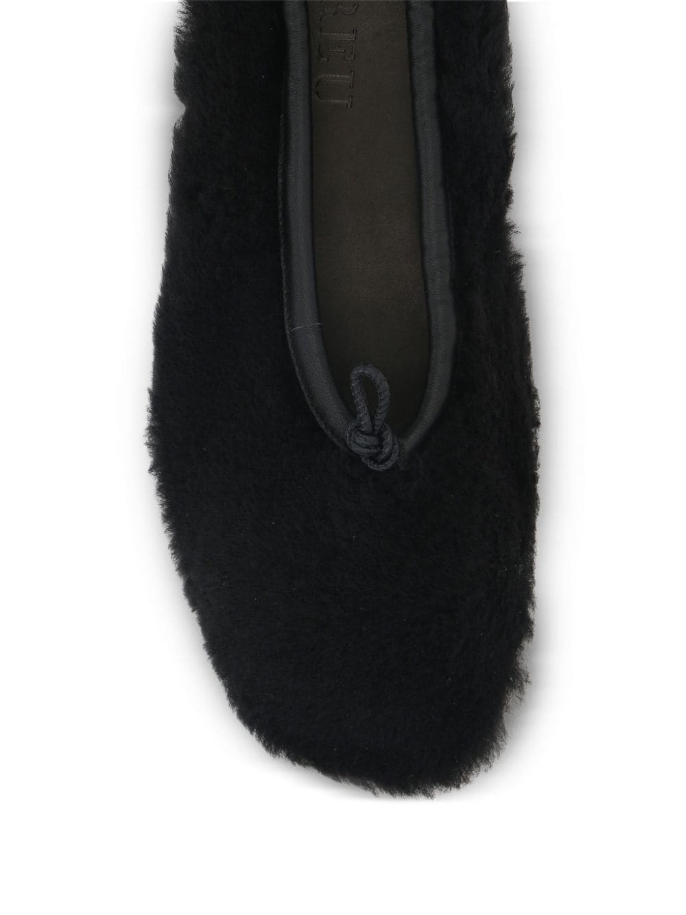 faux-shearling balleria shoes - 4