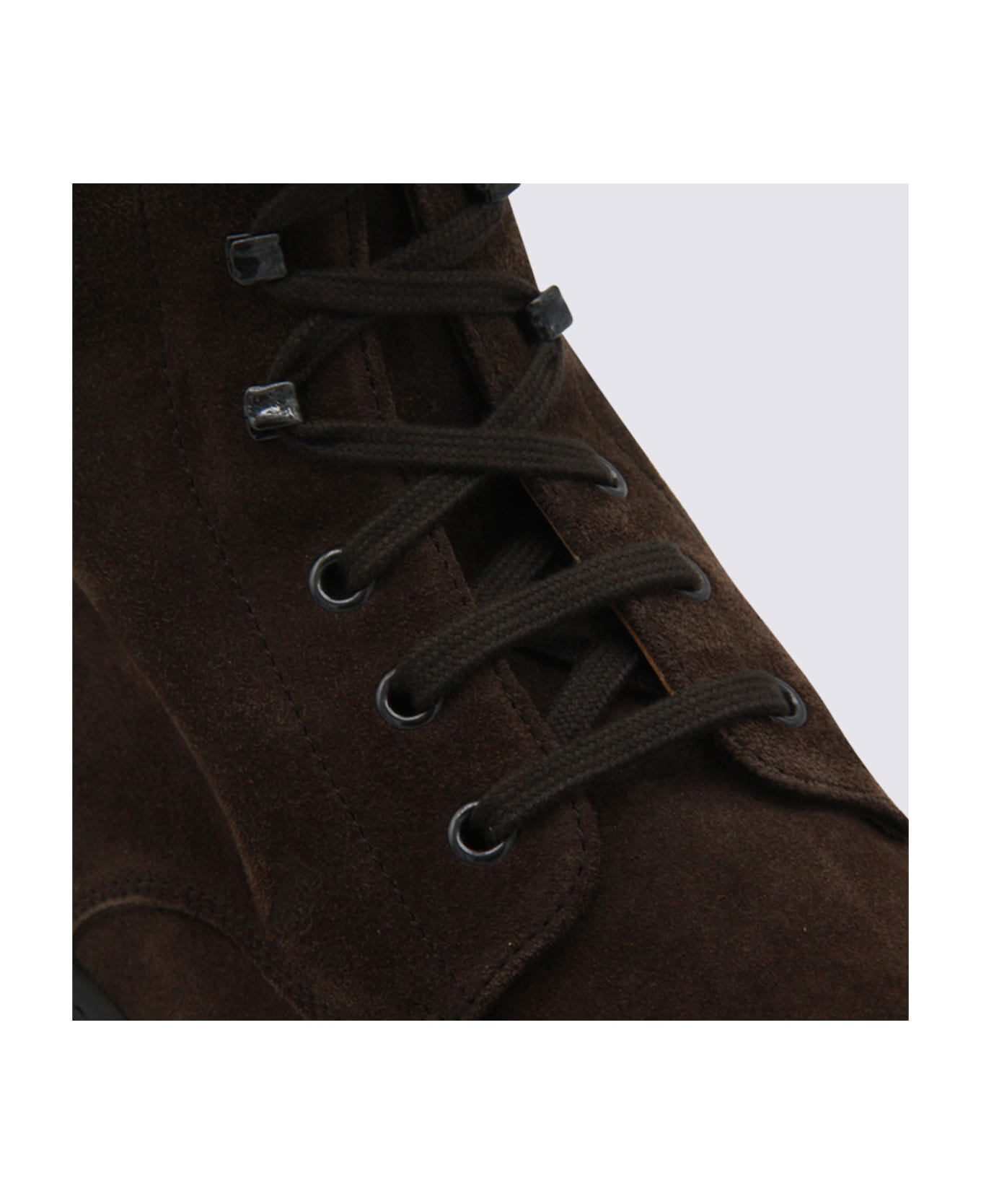 Dark Brown Leather Boots - 4