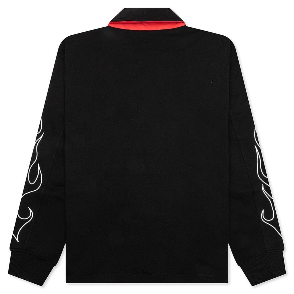 BLOUSON - BLACK/RED - 2