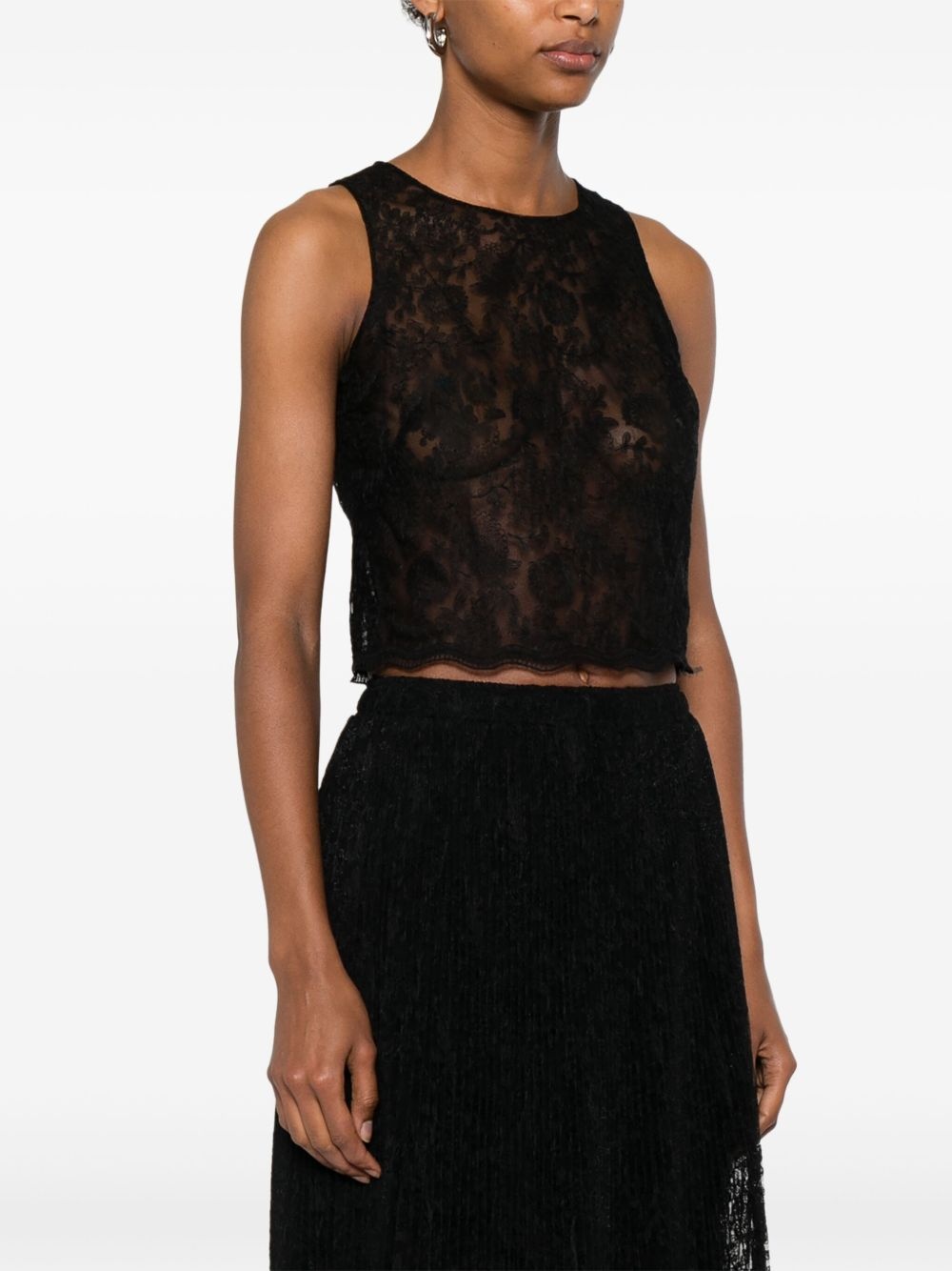 Ermanno Scervino - Ermanno Scervino Top Black - 3