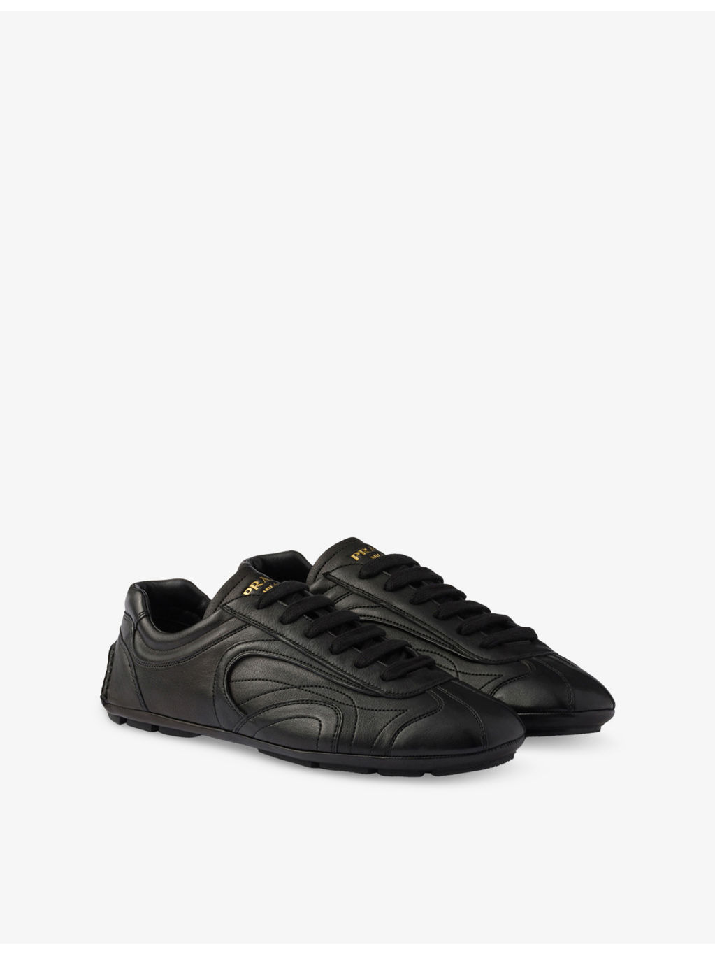 Montecarlo Re-Edition 2005 Antiqued Leather Low-Top Trainers - 4