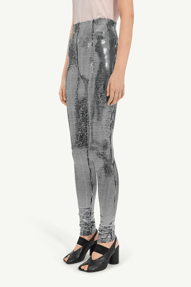 Metallic leggings 4