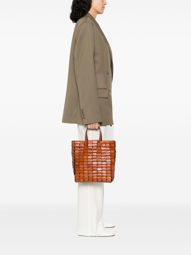 DRAGON DIFFUSION leather tote bag outlook