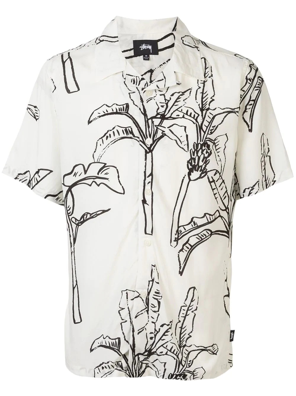 banana tree print shirt - 1